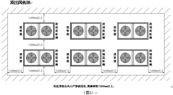 风冷式冷（热）水机组安装图及使用说明